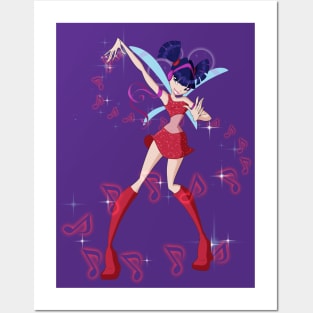 Winx Club - Musa Posters and Art